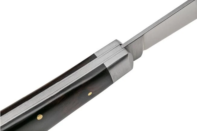 Otter Anchor Knife 174 M.L. Small Carbon, Grenadilla, Brass Anchor, Pocket Knife 6 Otter Anchor Knife 174 M.L. Small Carbon, Grenadilla, Brass Anchor, Pocket Knife - Image 6