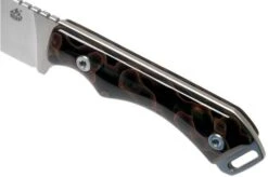 QSP Knife Workaholic QS124-C SK03 Raffir Noble Bronze Moon Fixed Knife -Knife Shop QS124 C 05 qsp