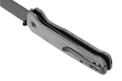 QSP Knife Penguin QS130-B2 Denim Micarta, Blackwashed Pocket Knife -Knife Shop QS130 B2 05 qsp