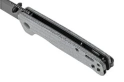 QSP Knife Penguin QS130-B2 Denim Micarta, Blackwashed Pocket Knife -Knife Shop QS130 B2 07 qsp