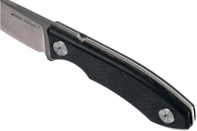 Real Steel Receptor 3550 Stonewashed Fixed Knife, Ostap Hel Design 5 Real Steel Receptor 3550 Stonewashed Fixed Knife, Ostap Hel Design - Image 5