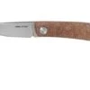Real Steel Luna Premium II M390, Natural Micarta 7007P Knivesandtools Exclusive Slipjoint Pocket Knife
