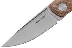 Real Steel Luna Premium II M390, Natural Micarta 7007P Knivesandtools Exclusive Slipjoint Pocket Knife -Knife Shop RL7007P 03 real steel kato