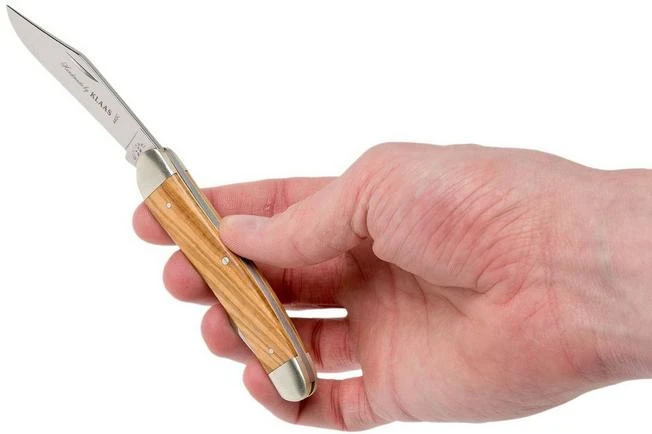 Robert Klaas Classic Line 100mm, Olive Pocket Knife With Bottle Opener 7 Robert Klaas Classic Line 100mm, Olive Pocket Knife With Bottle Opener - Image 7