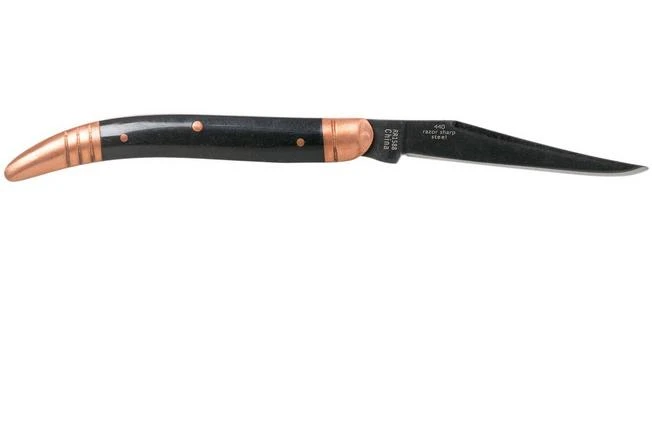 Rough Ryder Baby Toothpick Copper Bolster RR1588 Slipjoint Pocket Knife 2 Rough Ryder Baby Toothpick Copper Bolster RR1588 Slipjoint Pocket Knife - Image 2