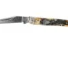 Rough Ryder Toothpick Cinnamon Stag RR2154 Damascus Slipjoint Pocket Knife