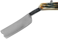 Rough Ryder Folding Razor Cinnamon Stag RR2159 Damascus Straight Razor 7 Rough Ryder Folding Razor Cinnamon Stag RR2159 Damascus Straight Razor -Knife Shop RY2159 03 rough ryder