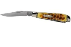Rough Ryder Mini Trapper Amber Bone RR948 Slipjoint Pocket Knife -Knife Shop RY948 03 rough ryder