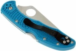 Spyderco Delica 4 Blue C11FPBL Pocket Knife -Knife Shop SPC11FPBL 04 spyderco delica 4 blauw spc11fpbl d4