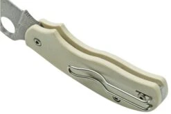 Spyderco Urban Slipit Damast C127GPIVD Sprint Run 2022 Pocket Knife -Knife Shop SPC127GPIVD 05 spyderco