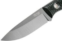 TRC Knives Classic Freedom, Black Canvas Micarta Outdoor Knife -Knife Shop TI CF MICBK 03 trc knives