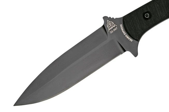 TOPS Knives Szabo Express, Single Edge, Micarta SZEX-01 Outdoor Knife, Szabo Design 3 TOPS Knives Szabo Express, Single Edge, Micarta SZEX-01 Outdoor Knife, Szabo Design - Image 3