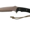 Spartan Blades Ares SB1DEBKKYTN Flat Dark Earth/Black/Tan Sheath Survival Knife