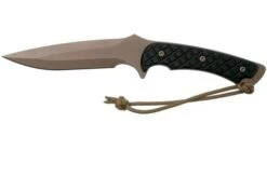 Spartan Blades Ares SB1DEBKKYTN Flat Dark Earth/Black/Tan Sheath Survival Knife