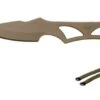 Spartan Blades Enyo Flat Dark Earth Neck Knife, SB2DE
