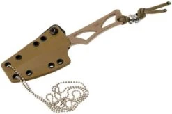 Spartan Blades Enyo Flat Dark Earth Neck Knife, SB2DE -Knife Shop USSB2DE 06 spartan blades ussb2de 06