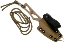 Spartan Blades Enyo Flat Dark Earth Neck Knife, SB2DE -Knife Shop USSB2DE 07 spartan blades ussb2de 07