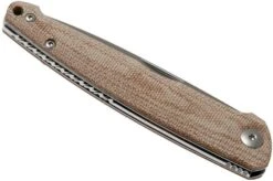 Viper Key V5976CN Natural Canvas Micarta Pocket Knife, Jesper Voxnaes Design -Knife Shop VPV5976CN 04 viper