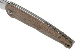 Viper Key V5976CN Natural Canvas Micarta Pocket Knife, Jesper Voxnaes Design -Knife Shop VPV5976CN 07 viper