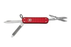 Victorinox Classic SD Precious Alox, Iconic Red 0.6221.401G Swiss Pocket Knife