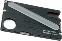 Victorinox SwissCard Nailcare Translucent Black - 0.7240.T3 -Knife Shop VT0 7240 T3 03 victorinox