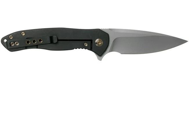 WE Knife Kitefin 2001A Marbled Carbon Fibre Pocket Knife 2 WE Knife Kitefin 2001A Marbled Carbon Fibre Pocket Knife - Image 2