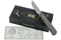 WE Knife 710DS Damasteel Limited Edition Pocket Knife -Knife Shop WK710DS 09 we knife wk710ds 09
