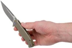 WE Knife Streak 818D Tan G10, Pocket Knife -Knife Shop WK818D 08 we knife