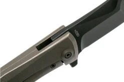 WE Knife Scoppio 923C Bronze, Blackwashed Pocket Knife, Toni Tietzel Design -Knife Shop WK923C 06 we knife