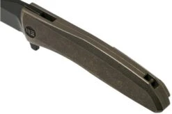 WE Knife Scoppio 923C Bronze, Blackwashed Pocket Knife, Toni Tietzel Design -Knife Shop WK923C 07 we knife