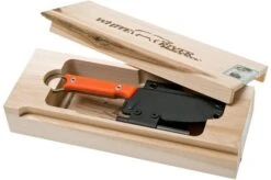 White River Knives FC3.5 Pro Firecraft Survival Knife Orange G10, Kydex Sheath With Fire Steel -Knife Shop WRFC35 PRO TOR 09 white river knives