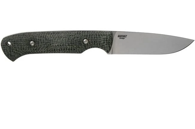 White River Knives Hunter Black Burlap Micarta Hunting Knife, Owen Baker Jr. Design 2 White River Knives Hunter Black Burlap Micarta Hunting Knife, Owen Baker Jr. Design - Image 2