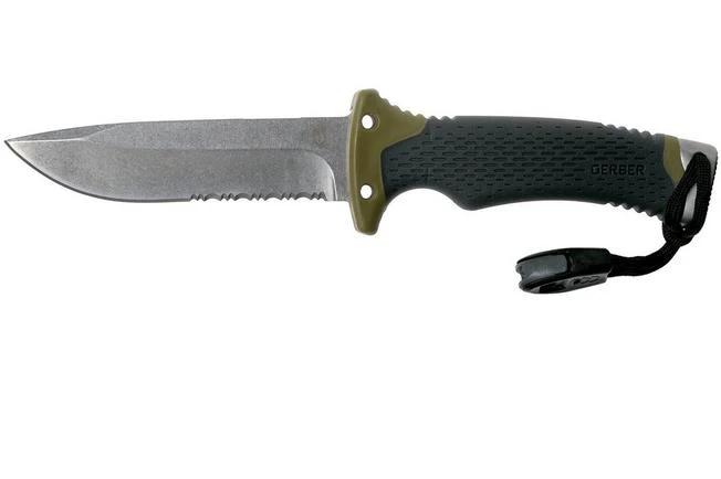 Gerber Ultimate Survival Fixed Blade 30-001830 Serrated Edge Survival Knife 1 Gerber Ultimate Survival Fixed Blade 30-001830 Serrated Edge Survival Knife
